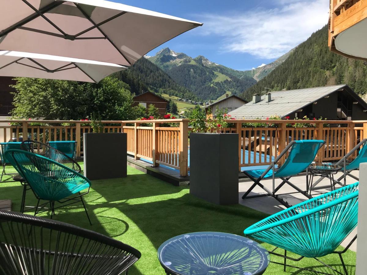 Logis Hotel Les Ancolies Arêches-Beaufort Exterior photo