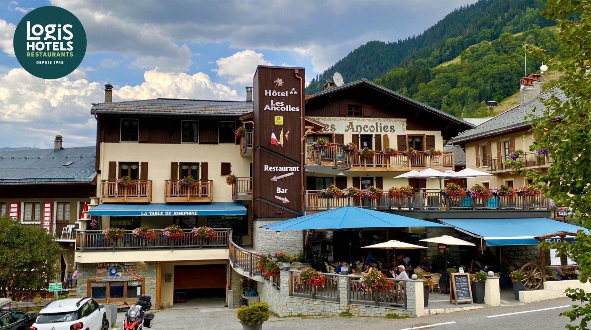 Logis Hotel Les Ancolies Arêches-Beaufort Exterior photo